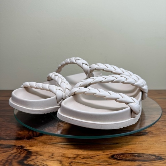 BP Keaton Braided Slide Sandal Beige in 13 - Picture 4 of 10